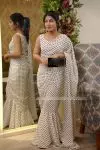 DESIGNER GEORGETTE DIGITAL PRINT WITH RUFFLE GOWN SAREE PARTY WEAR WHOLESALE PRICE TEXTILE GARMENT (11)