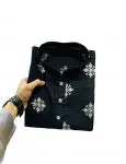 FASHIONABLE PARBON SILK MATE COPPER SEQUENCE WORK MENS KURTA WITH PAJAMA WEDDING WEAR WHOLESALE PRICE ETHNIC GARMENT (1)
